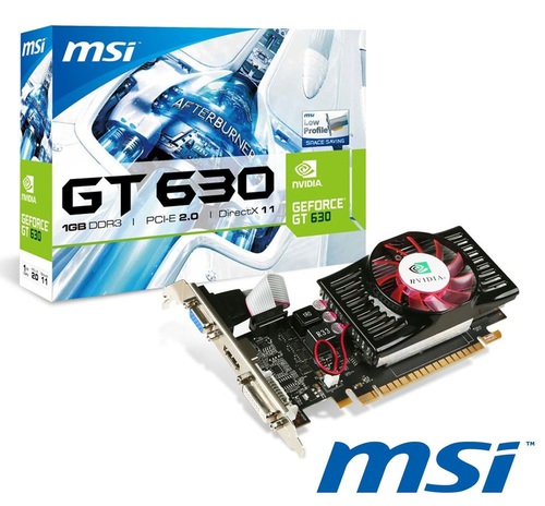Placa de video msi gt630 1gb ddr3 hdmi dvi nvidia gt 630 6339 mla5049428184 092013 f