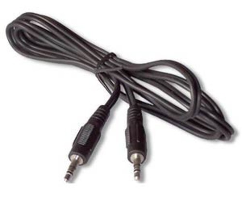 Cable plug 3.5 estereo a plug 3.5 estereo 1.80 metros 1