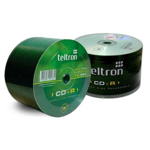 Teltron cd r virgen ultra speed green 52x bulk x 50u 20150630132804