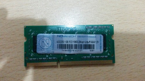 Memoria ram 1gb ddr3 para netbook o notebook novatech 9886 mla20022275758 122013 f