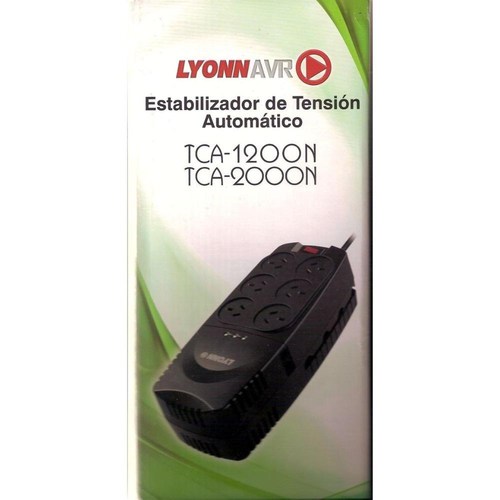 Estabilizador de tension automatico lyonn avr tca 1200n 3393 mla4837563809 082013 f