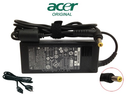 Cargador original acer aspire acer travelmate 65w 19v 342a 3050 mlm4828463765 082013 f