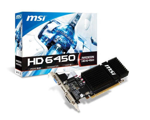 Placa de video msi r6450 2gd3hlp radeon hd 6450 2gb 64 bit 17972 mla20147511175 082014 f