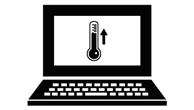 Notebook temperatura